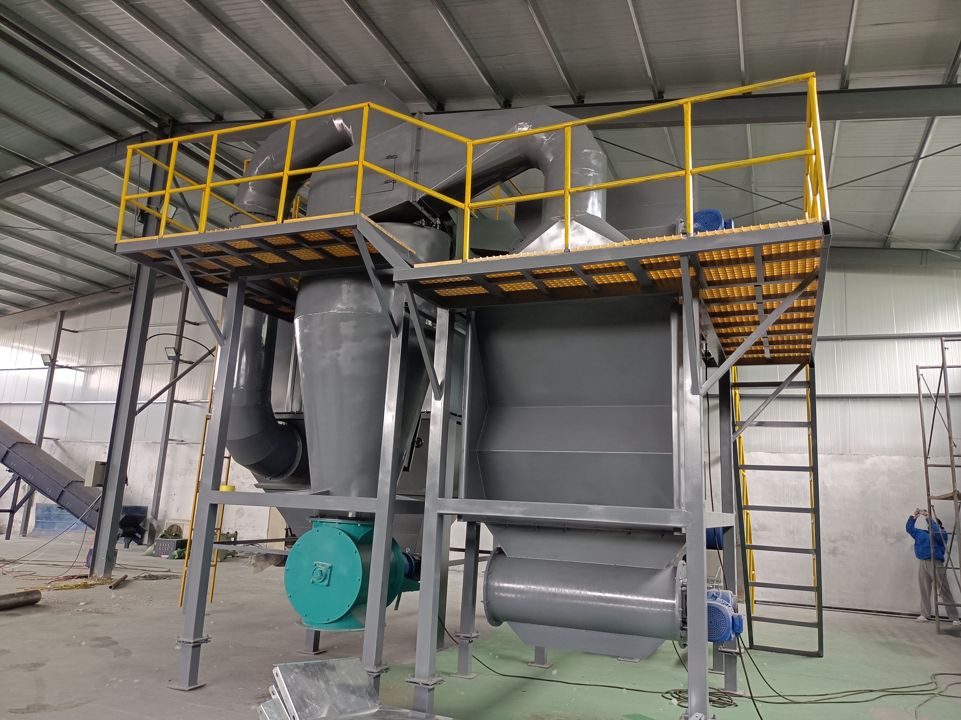 Séparateur d'air vertical, une bonne aide pour le tri des dé Séparateur d'air vertical, une bonne aide pour le tri des dé